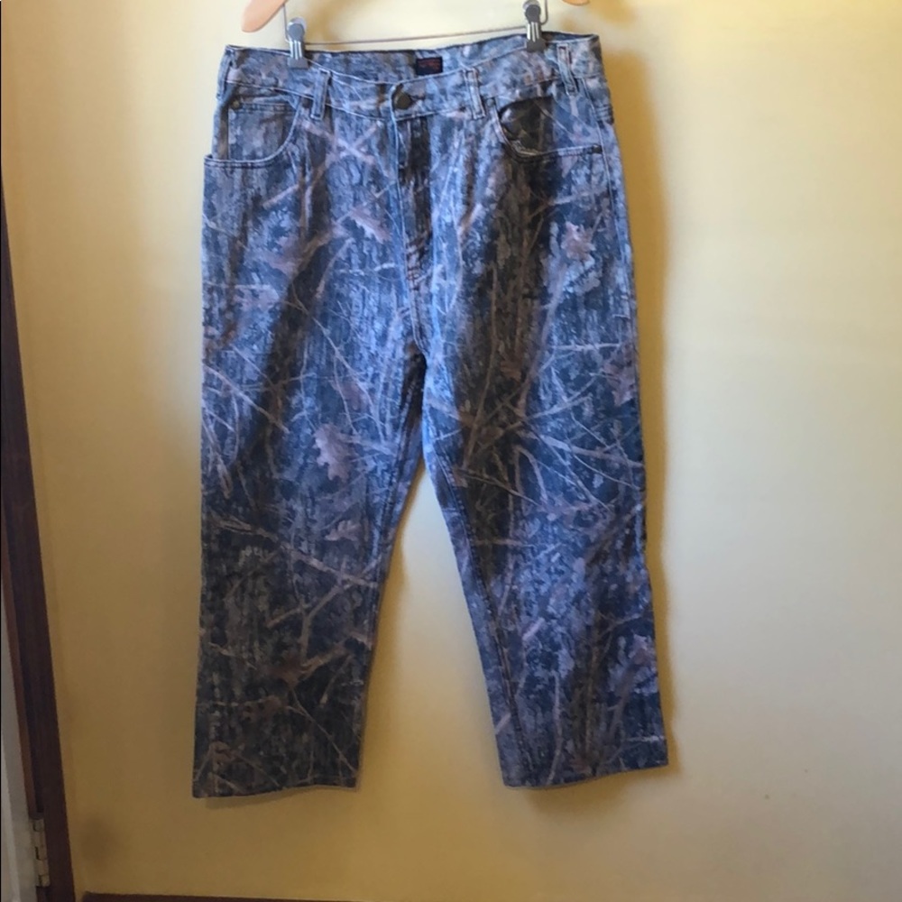 Men’s True Timber camouflage jeans size 40x25 1/2